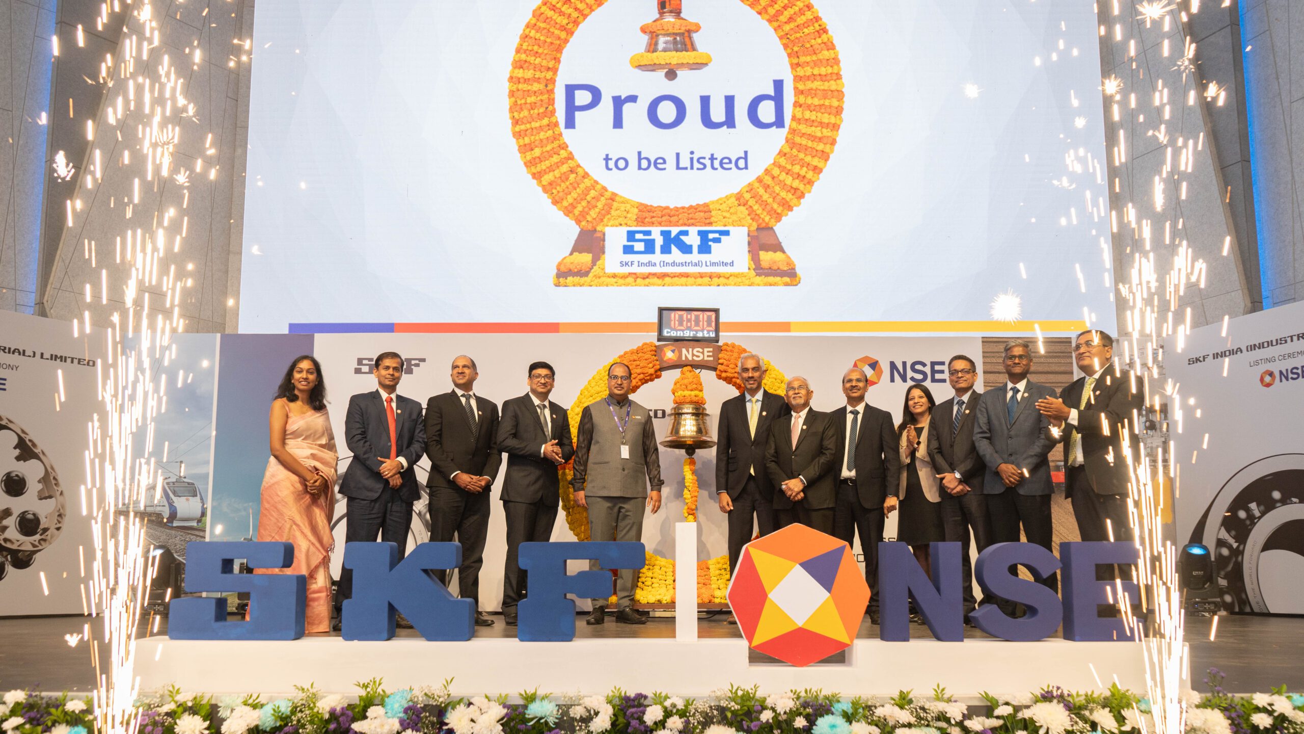 SKF IPO Ceremony, Mumbai 2025